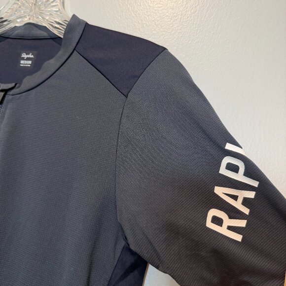 Rapha Men's Pro Team Cycling Jersey - Sz M, Dark Grey/Black - Picture 2 of 6